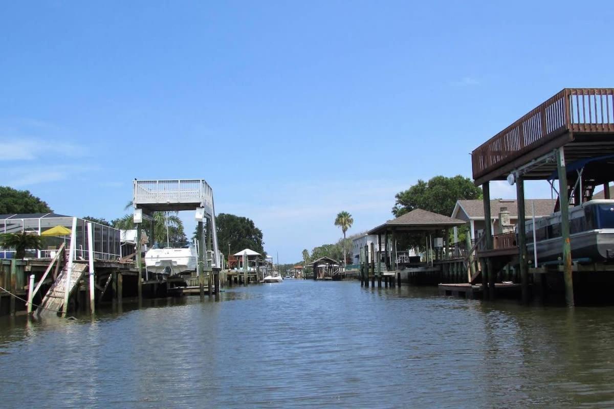 Canal Home Dock Walk To Beach Kayaks Sup Fishing St. Augustine Exterior foto